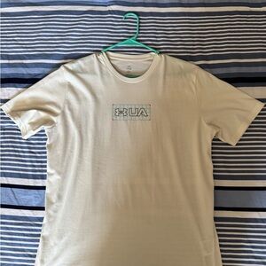 Under Armour Men's Cream Short Sleeve Tee